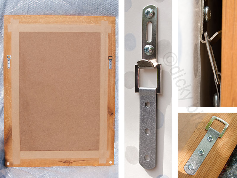 Heavy Duty Picture Mirror Hanging Kit, How To Hang A Heavy Mirror On Plasterboard Wall